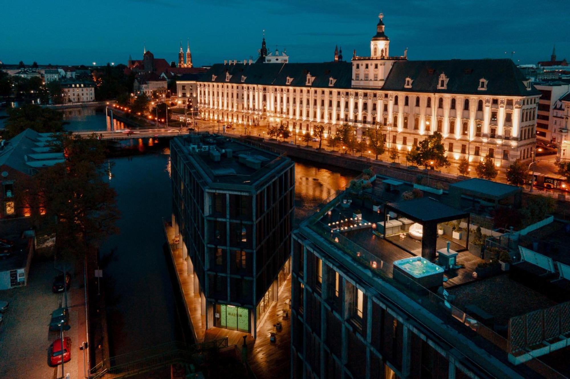 Inqse Wroclaw Marina Aparthotel Exterior photo