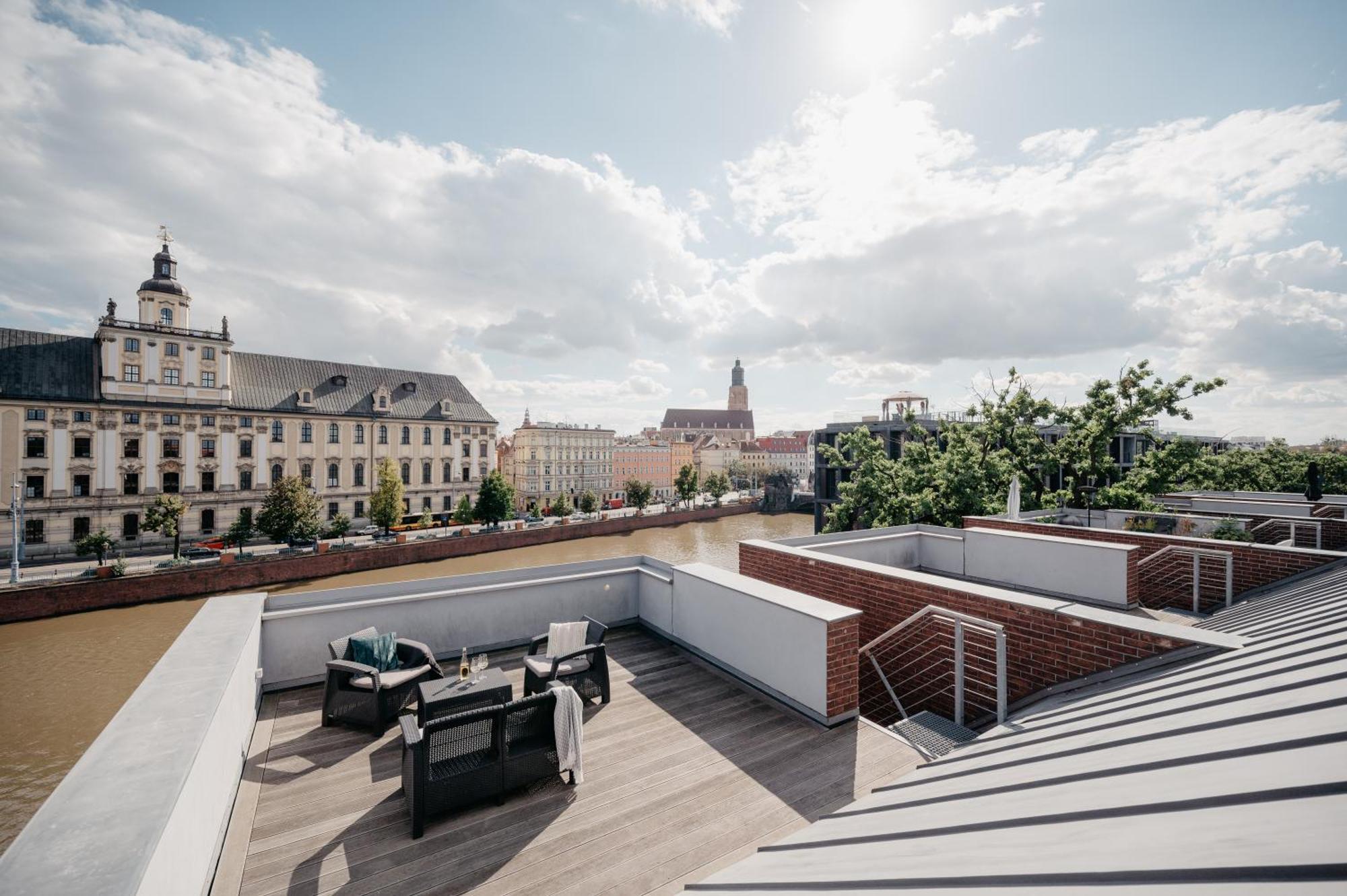 Inqse Wroclaw Marina Aparthotel Exterior photo