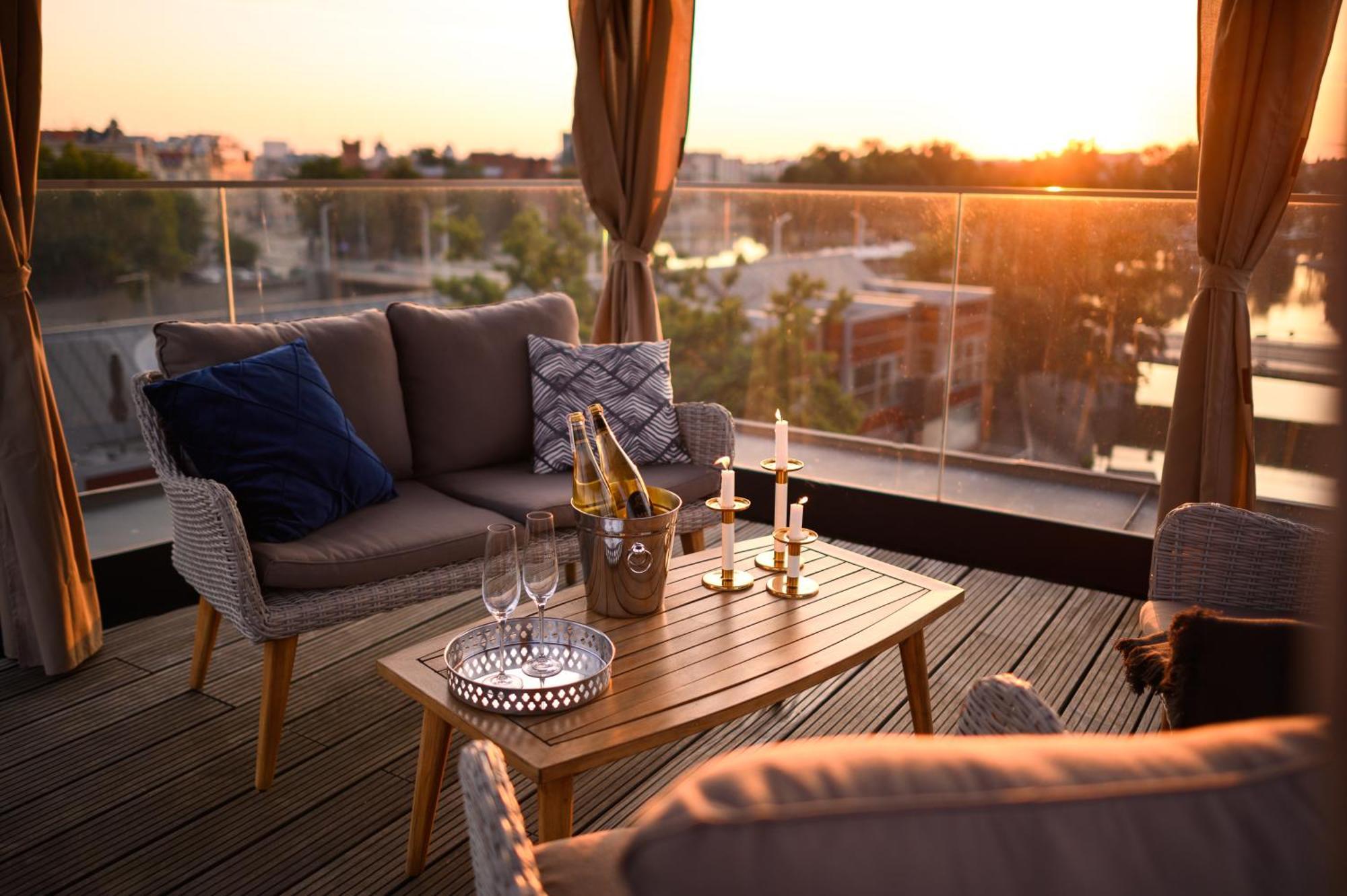 Inqse Wroclaw Marina Aparthotel Exterior photo