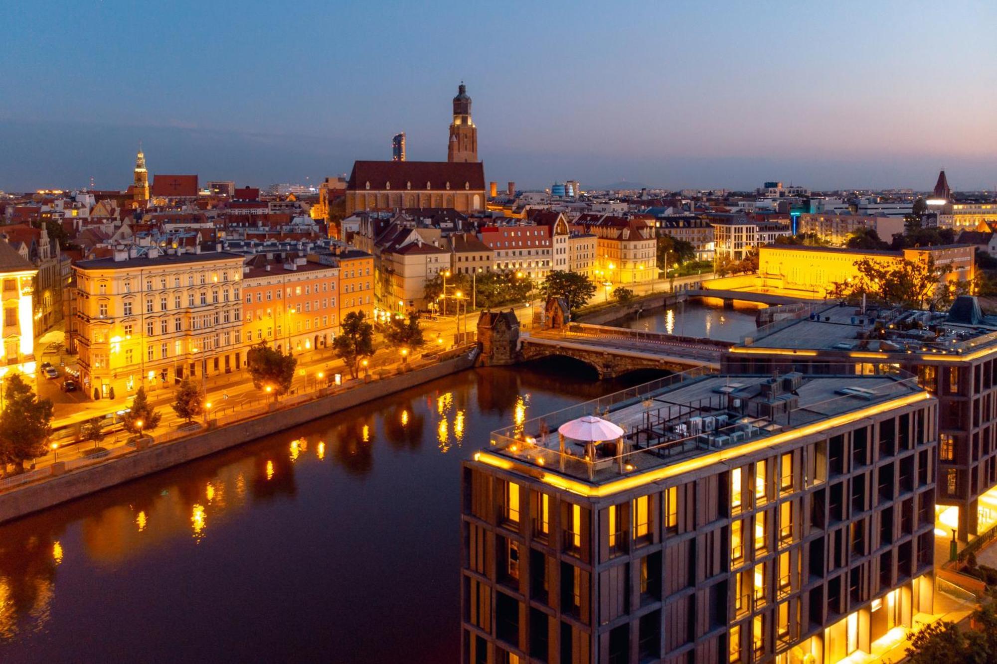 Inqse Wroclaw Marina Aparthotel Exterior photo